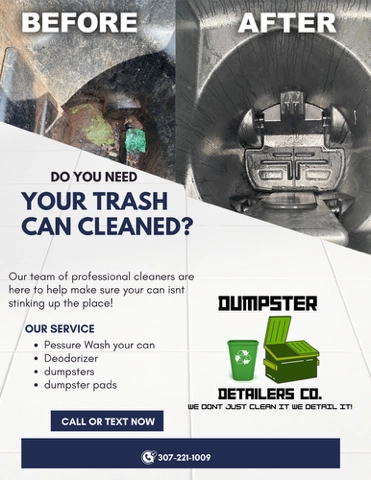 Dumpster Detailer Flyer